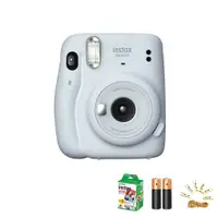 在飛比找Coupang 酷澎優惠-instax 拍立得 Mini 11拍立得相機冰白+迷你膠卷