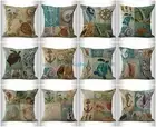 4pcs cushion covers beach starfish conch shell nautical throw pillow slipcovers