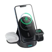 3 in 1 Wireless Magnetic Charging Stand for Apple Phone Apple Watch Apple MagSafe Devices