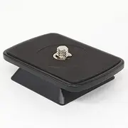 Velbon Spare Shoe QB-54 QRA-5 System Compatible DIN Standard Compatible Shoe Plate Magnesium 476074 Black
