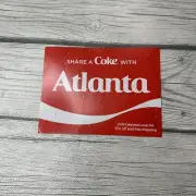 Coca-Cola Post Card Atlanta GA Soda Coke Logo Postcard Share A Coke With Atlanta