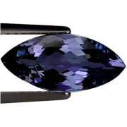 2.30 Ct A Natural D Block Tanzanite Light Violet Green Marquise Cut