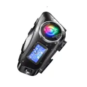 Motorbike Bluetooth Intercom Bike Helmet Headse Fast Pairing Riders Music Share