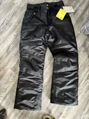 New All in Motion Women’s Size Small Black Snow Pants Water & Wind Resistant