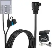 KUGONTC 3m Power Cable Cord Lead with SB50 50A Plug Mounting &Dust Cover for Refrigerator 12V Fridge Freezers RV Refrigerator Portable Refrigerator/Freezer Compressor Electric Cooler