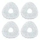 Non Scratch Mop Pads for NARWAL J1 J2 Robot Vacuum Cleaner (4 Pieces)