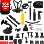 50-In-1 Action Camera Accessories Kit for GoPro Hero DJI Osmo AKASO Insta360 Tri