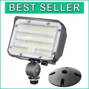 Ultra Bright 60W LED Flood Light with Base - Outdoor Security and Illumination