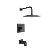 PROFLO PF9830G2 Kelper Tub and Shower Trim Package - Black