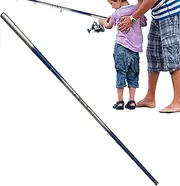 Compact Fishing Rod - Ergonomic Fishing Rod | Space Saving Portable Precision Ergonomic Kit for Adult Men Travel Lake River Bass Trout Catfish Backpacking