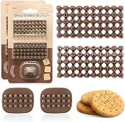 2 Sets of Letter Stamps for Clays, Pottery Stamp for Clay with Double Alphabet, Clay Letter Stamps for Chocolate and Cookies