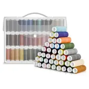 39 Colors Sewing Thread Set 140 Yards Each - Polyester Thread for Sewing Thre...