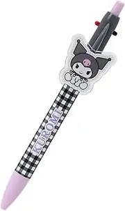 Sanrio 642321 2-Color Ballpoint Pen & Mechanical Pencil, Chromi, PMMA Ballpoint Pen Ink Color: Black, Red, Retractable Type, With Mascot Clip