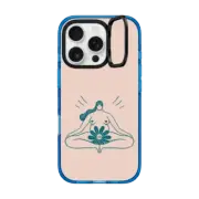 iPhone 16 Pro Impact Ring Stand Case MagSafe Compatible The Ladies Flower