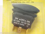 ROCKER SWITCH SEACHOICE 10841 NON-LIGHTED ON/OFF/ON BLACK DPDT 6 TREMINAL