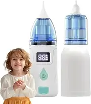 Nasal Aspirator - Electric Nasal Aspirator for Babies | Adjustable Electric Nose Sucker | Portable Waterproof Baby Health Care, Safe Snot Sucker for Kids
