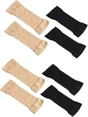 [Healeved] Womens Arm Compression Sleeves Elastic Slimming Yoga Sleeves for UV Protection and Enhanced Lightweight and Comfortable Skin Color *