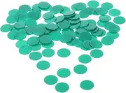 Hohopeti 100pcs Colorful Bingo Chips Game Counting Chips Bingo Marker Chips Bingo Chips Markers Chips Chips Bingo Game Chips Poker Chips Double Sided Checkerboard Plastic