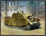 Academy 13525 1:35 German Sturmpanzer IV Brummbar Mid Version Military Tank Kit