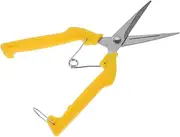 Angoily Utility Purpose Secateurs Scissor Grafting Mini Garden Clippers Spring Sheers Kitchen Left-handed Garden Clippers Tool Retractable Snips Stainless Steel