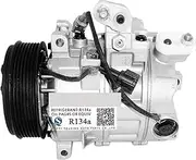 DSC17E AC Compressor Compatible With Infiniti E35 G35 M35 3.5L G37 3.7L 2007-2010 92600JK200 92600-JK200 92600JK20A 92600-JK20A 92600JK20B