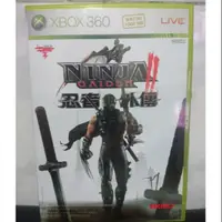 在飛比找蝦皮購物優惠-Xbox360忍者外傳2 中英合版