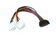 20CM SATA M To 2 X Molex Power [CB-PS-92]