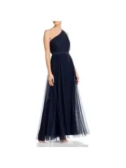 AIDAN MATTOX Womens Sleeveless Full-Length Formal Gown Dress