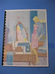 Singer 645 Touch and Sew Sewing Machine Instruction Manual - Printed