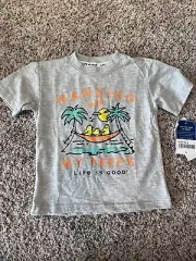 Youth Size 4 Life Is Good “hanging With My Peeps” Easter Tshirt NWT