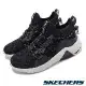 Skechers x Mark Nason A Linear-Atlas 女鞋 黑 白 緩震 反光 支撐 休閒鞋 133275BLK