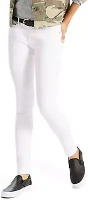 Levi's 277610 Women's 711 Skinny Jeans, Soft Clean White, 28 (US 6) M