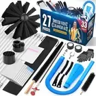 Sealegend 27-Piece Dryer Vent Cleaner Kit Omnidirectional Include 33Feet Drye...