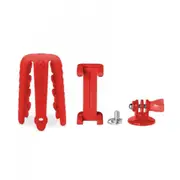 Celly Squiddy Flexible Mini Tripod Silicone Phone/Camera Holder 20cm Red