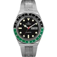 在飛比找ETMall東森購物網優惠-【TIMEX】天美時 Q TIMEX復刻系列 經典手錶(綠黑