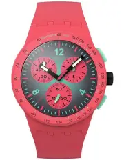 [Swatch] Paradiso Kinetiko Watch in Pink SUSP100