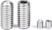 Grub Set Screws Socket Bolts Allen Rod - Stainless Steel G304 A2 (M5 x 16mm, 20, screws)