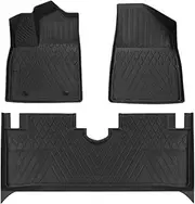 Floor Mats Compatible with BYD Dolphin 2023 2024 2025 Carpet Cargo Liner Trunk Mats TPE WP Non-Slip Foot Pad(TPE 3pcs LHD)