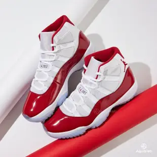 【NIKE 耐吉】Air Jordan 11 Retro 男鞋 白紅色 經典 AJ11 透氣 休閒 運動 籃球鞋 CT8012-116