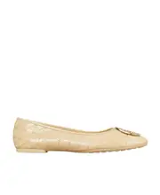Tory Burch Claire Quilted Ballet Flats US5.5 white