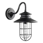 Quorum International 7697 Moriarty 1 Light 15-3/4" Tall Outdoor - Black