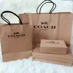 美國代購 台灣現貨 COACH 紙盒紙袋（限賣場客人加購）【送禮精選★APP下單點數4倍送】