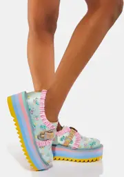 [Irregular Choice] So Refreshing Platform Oxfords