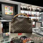 二手精品 LV 路易威登 LOUIS VUITTON ARTSY MM 原花 單把 城市包 手提包 托特包 肩背包