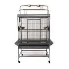 Flyline Grey Palace Play Top Bird Cage Parrot Aviary for African Greys Cockatoo