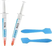 Imdinnogo 2Pcs Boron Nitride Paste 3D Printer Accessories Must-Have Tool Improve Heat Conduction: 2x4cc/2x4g Thermal Silicone Grease Maintain Stable Temperature for Hotter 3D Printing Heatbreak Bczamd