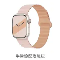 在飛比找神腦生活優惠-HOTGO Apple Watch 磁吸波紋錶帶 軍綠色