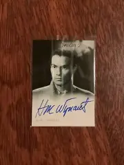 The Twilight Zone H.M. Wynant Autograph Card A-52
