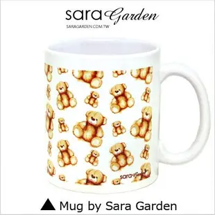 客製化 手作 馬克杯 陶瓷杯 水彩 可愛 熊熊 Sara Garden