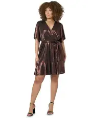 [Pink Dusk] I Got You Mini Dress in Bronze